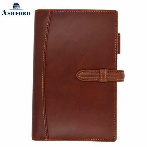 【10%OFFクーポン】アシュフォード システム手帳 ヒメル BIBLE 15mm belt バイブル Himeru ブラウン ASHFORD メーカー品番72...