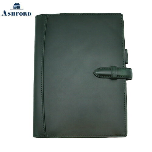 【10%OFFクーポン】アシュフォード システム手帳 ヒメル A5 15mm belt Himeru グリーン ASHFORD メーカー品番3123-055