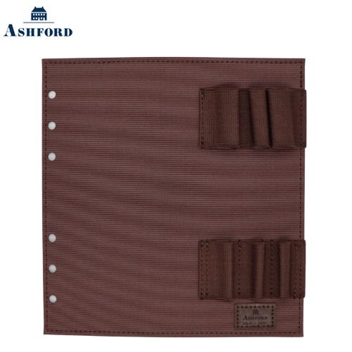 【10%OFFクーポン】アシュフォードシステム手帳 ビタリータアダプター3本ペンホルダーリフィルHB×WA5ブラウンASHFORDメーカー品番6662-022