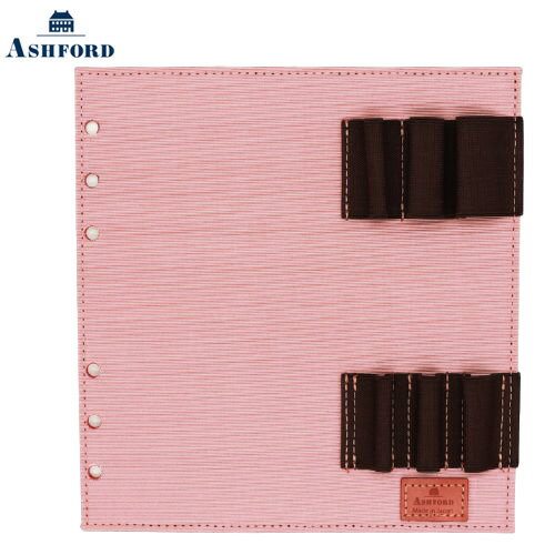 【10%OFFクーポン】アシュフォード システム手帳 ビタリータアダプター3本ペンホルダーリフィル HB×WA5ピンクASHFORDメーカー品番6662-040