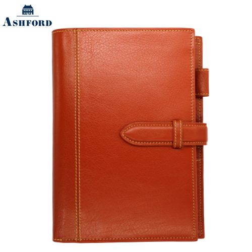 【10%OFFクーポン】アシュフォード システム手帳 ディープ BIBLE 19mm belt バイブル オレンジ ASHFORD メーカー品番7238-084