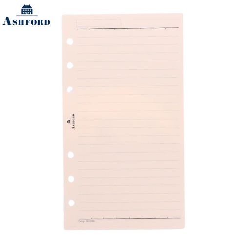 【10%OFFクーポン】アシュフォード BIBLE カラーメモリーフ ピンク (6.5mm罫) システム手帳リフィル バ..