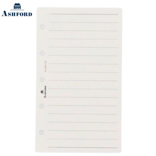 【10%OFFクーポン】アシュフォード システム手帳用 メモリーフ ライト 6mm罫 MICRO5 リフィル メーカー品番2562-100