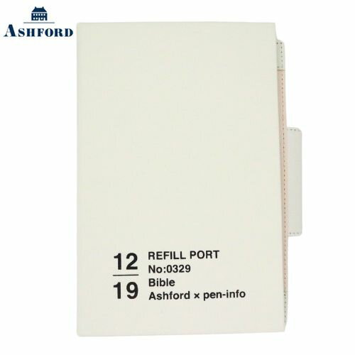 【10%OFFクーポン】アシュフォード システム手帳 リフィルポート pen-info Tools BIBLE バイブル ホワイト ASHFORD メーカー品番...