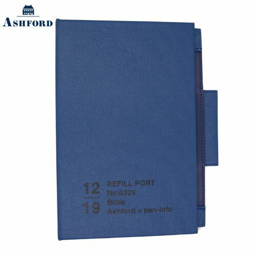 【10%OFFクーポン】アシュフォード システム手帳 リフィルポート pen-info Tools BIBLE バイブル ネイビー ASHFORD メーカー品番...