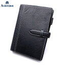 【10%OFFクーポン】アシュフォード ディープ BIBLE 19mm ベルト付き ネイビー システム手帳 バイブル Ashford メーカー品番7238-077(3)