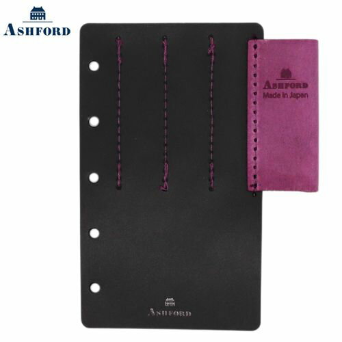 【10%OFFクーポン】アシュフォード システム手帳リフィル ビタリータ4本ペンホルダーMICRO5マイクロ5パープルASHFORDメーカー品番2593-078