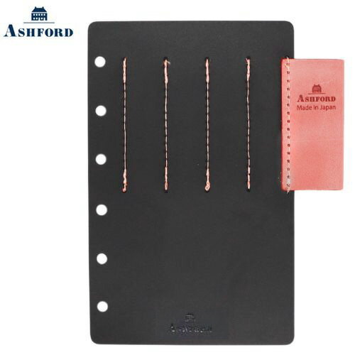 【10%OFFクーポン】アシュフォード システム手帳リフィル ビタリータ 5本ペンホルダー MINI6 ミニ6 ピンク ASHFORD メーカー品番1607-0...