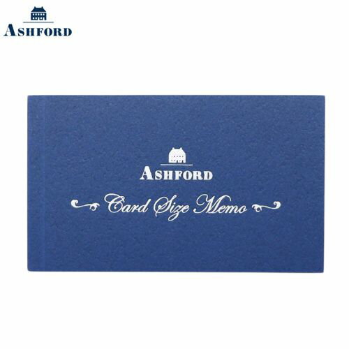 【10%OFFクーポン】アシュフォード ミニメモ ネイビー×イエロー Ashford メーカー品番2650-788