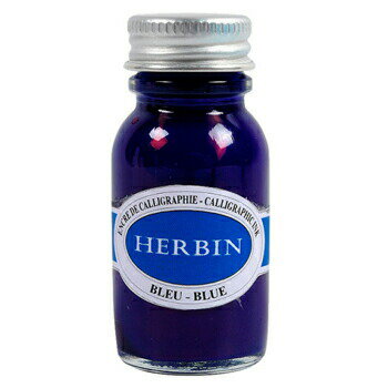 【10%OFFクーポン】J.HERBIN エルバン カリグラフィーインク 15ml ブルー つけペン用 メーカー品番hb12410