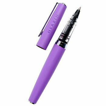 エルバン ボールペン J.HERBIN エルバン カートリッジインク用ペン ブラス バイオレット 紫 ローラーボールペン メーカー品番hb21677