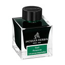 【10%OFFクーポン】エルバン JACQUES HERBIN エッセンシャルインク 50ml ボトルインク アマゾンのグリーン メーカー品番hbj13137