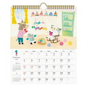 【10%OFFクーポン】アートプリントジャパン 2025年版カレンダー コロボックル 30角 壁掛け A.P.J. メーカー品番1000132399