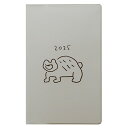 【10%OFFクーポン】エルコミューン 2025年(2024年10月始)手帳 コンパクトマンスリー 新書判 ドゥードゥル ベアー 熊 メーカー品番DR-MC-3...