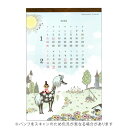 【10%OFFクーポン】アートプリントジャパン 2026年版カレンダー ウッドパーツ ムーミン 壁掛け MOOMIN A.P.J. メーカー品番10001370...