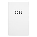 【10%OFFクーポン】グリーティングライフ2026年版手帳NoritakeノリタケB6スリムダイアリーマンスリー ハードカバー ホワイト メーカー品番CD-1...