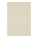 【10%OFFクーポン】グリーティングライフ2026年版手帳 モーメントプランナーA5バーチカル ウィークリー ソフトカバー ベージュ メーカー品番CD-141...