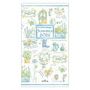 【10%OFFクーポン】ホールマーク 2026年版手帳 スリムマンスリーダイアリー ハーブカタログ HALLMARK メーカー品番845827