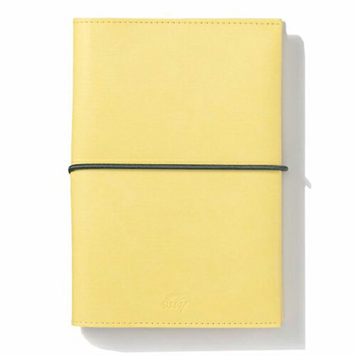 【10%OFFクーポン】いろは出版 2026年版 1年を晴れにする手帳 マンスリー スタンダードカバー B6ミニ yellow メーカー品番LSM-73