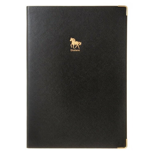 【10%OFFクーポン】ラコニック2026年版(25年12月始)手帳A5VL 十二支 週間バーチカルレフトワークダイアリー 午 うま 馬 黒 メーカー品番LAL...