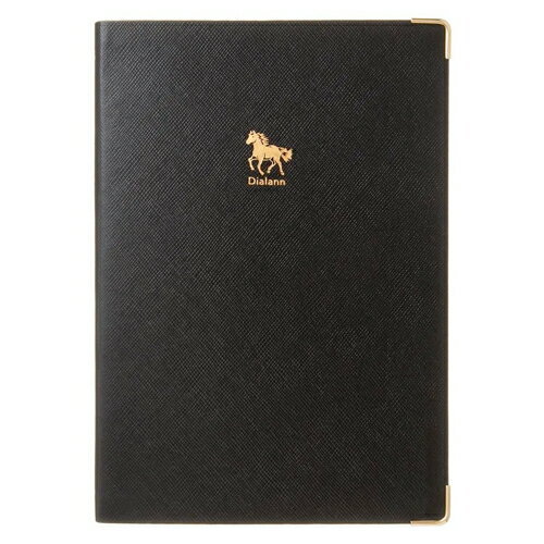 【10%OFFクーポン】ラコニック2026年版(25年12月始)手帳 B6VL 十二支 週間バーチカルレフトワークダイアリー 午 うま 馬 黒 メーカー品番LI...