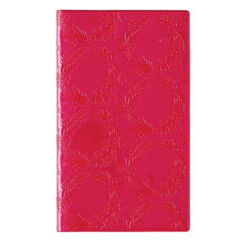 【10%OFFクーポン】日本能率協会 2026年1月始まり手帳PAGAMペイジェム ファミリー×マンスリー たっぷりスリム-i日曜 ベリーレッド メーカー品番2770