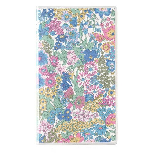 【10%OFFクーポン】日本能率協会2026年1月始手帳PAGAMペイジェム リバティプリント スリム 日曜 月間カレンダー マーガレットアニー メーカー品番2323