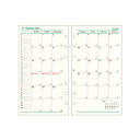 【10%OFFクーポン】レイメイ藤井 2026年版システム手帳 リフィル ダヴィンチ バイブルサイズ 月間-1 聖書 Davinci メーカー品番DR2618