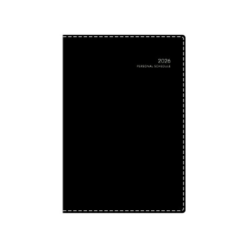 【10%OFFクーポン】高橋書店 2026年版手帳 ディアクレール1 B6 月間ブロック 日曜始まり マンスリー ブラック メーカー品番491