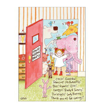 【10%OFFクーポン】グリーティングライフ COCO ココちゃん ポストカード ホームパーティー メーカー品番RY-937