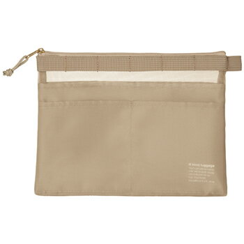 y10%OFFN[|zNChkleid Mesh carry pouch Beige bVL[|[` x[W [J[i8471-03