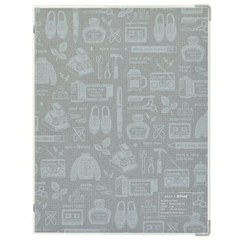 【10%OFFクーポン】クレイド eric×kleid binder notes A5 Gray バインダーノート エリックコラボ グレー メーカー品番8601...