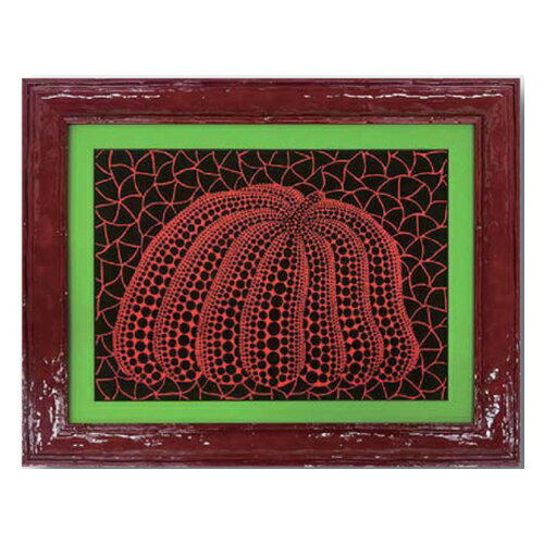 【10%OFFクーポン】 草間彌生 Pumpkin Red L LimitedEdition 絵画 アート 限定品 くさまやよい メーカー品番GYK-63040