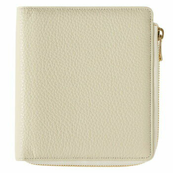 【10%OFFクーポン】クオバディス システム手帳カバー タイマー14(ミニ6) Lジップ ダスティパステル ホワイト メーカー品番qv937lzdpfwh