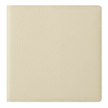 【10%OFFクーポン】クオバディス ダイアリーカバー 16×16cm ダスティパステル フレンチホワイト 本革手帳カバー メーカー品番qv16x1625fwh