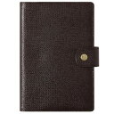 【9/1ワンダフルデー限定ポイント10倍】【10%OFFクーポン】クオバディス ダイアリーカバー 10×15cm プロシャン チョコ 本革手帳カバー[QUOVA...