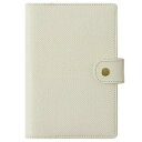 【9/1ワンダフルデー限定ポイント10倍】【10%OFFクーポン】クオバディス ダイアリーカバー 10×15cm プロシャン ホワイト 本革手帳カバー[QUOV...