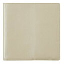 【9/1ワンダフルデー限定ポイント10倍】【10%OFFクーポン】クオバディス ダイアリーカバー 16×16cm ジェムレザー ベージュ 本革手帳カバー[QUO...