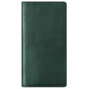 【9/1ワンダフルデー限定ポイント10倍】【10%OFFクーポン】クオバディス ダイアリーカバー 8.8×17cm ジェムレザー グリーン 本革手帳カバー[QU...