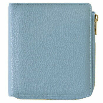 【10%OFFクーポン】クオバディスシステム手帳カバー タイマー14(ミニ6)Lジップ ダスティパステル ベンダーブルー メーカー品番qv937lzdplbl