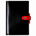 【10%OFFクーポン】【9/1ワンダフルデー限定ポイント10倍】クオバディス ダイアリーカバー10×15cm デュオ ノワール&ルージュ ラジェンダ・モデーヌ...