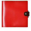 【10%OFFクーポン】クオバディス DUOデュオ 16×16エグゼクティブ対応 手帳カバー ルージュ&カフェ メーカー品番qv16x1619rg【本体のみ(箱ケース等無)でメール便にて発送します】