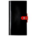 【10%OFFクーポン】クオバディス ダイアリーカバー 8.8×17cm デュオ ノワール&ルージュ ラジェンダ・モデーヌ 手帳 メーカー品番qv88x1719no