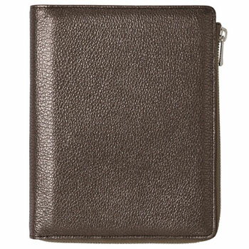 【10%OFFクーポン】クオバディス Timer タイマー17 レザー Lジップカバー メタリック ブロンズ システム手帳QUOVADIS メーカー品番qv93...