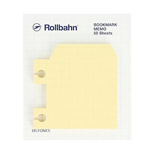 【10%OFFクーポン】デルフォニックス ロルバーンブックマーク メモ クリーム DELFONICS Rollbahn メーカー品番501202-200