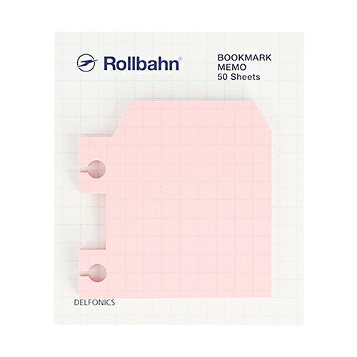 【10%OFFクーポン】デルフォニックス ロルバーンブックマーク メモ ライトピンク DELFONICS Rollbahn メーカー品番501202-561