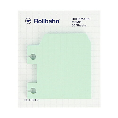【10%OFFクーポン】デルフォニックス ロルバーンブックマーク メモ ミント DELFONICS Rollbahn メーカー品番501202-281