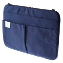 【10%OFFクーポン】デルフォニックス インナーキャリング A4 ダークブルー メーカー品番500425-408(4)