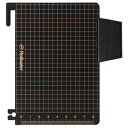 【10%OFFクーポン】デルフォニックス ロルバーン ポケット付メモ M用 下敷き ブラック メーカー品番500530