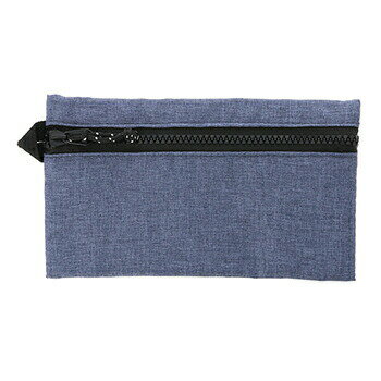 【10%OFFクーポン】デルフォニックス コンター フラットペンケース シャンブレーブルー メーカー品番500737-902